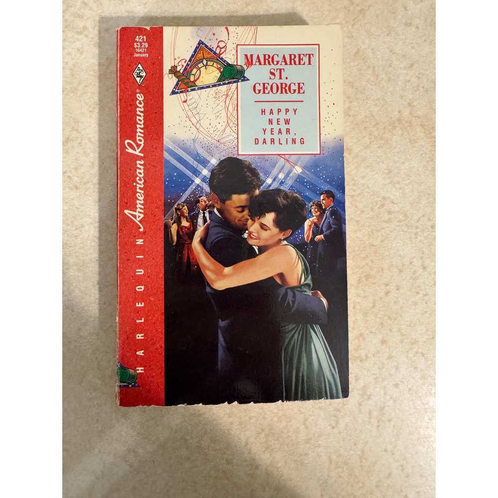 Harlequin American‎ Romance Happy New Year Darling Margaret St George 1992 Vtg